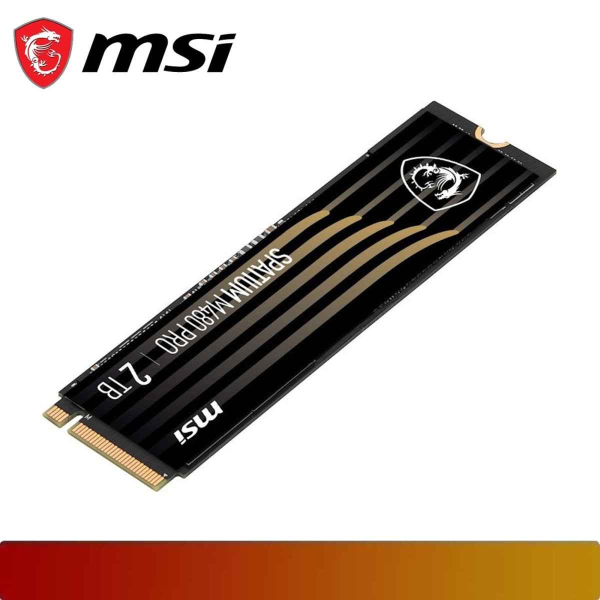 MSI SPATIUM M480 PRO PCIe 4.0 NVMe M.2 2TB