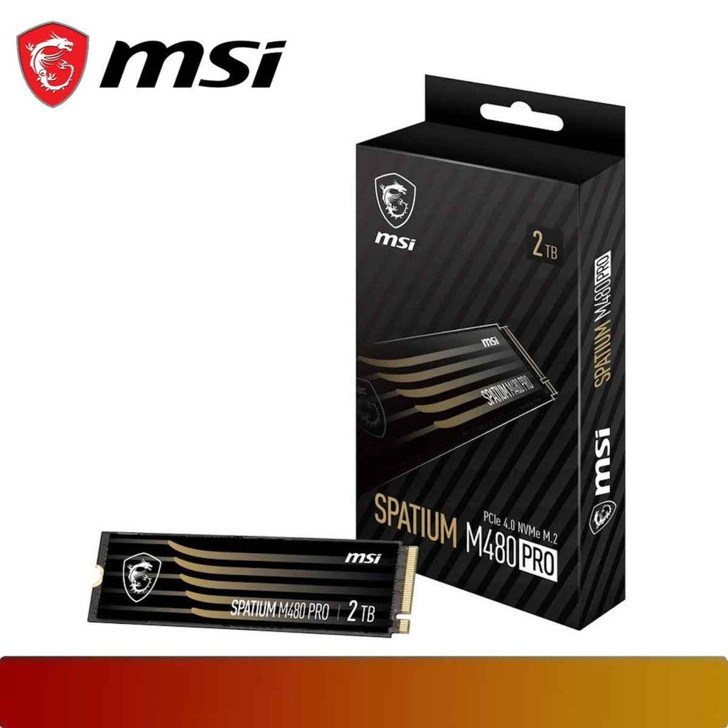 MSI SPATIUM M480 PRO PCIe 4.0 NVMe M.2 2TB