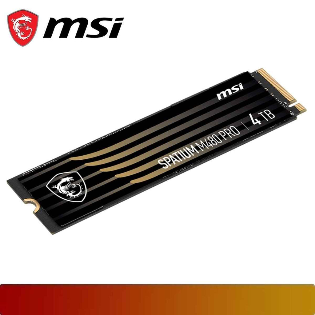 MSI SPATIUM M480 PRO PCIe 4.0 NVMe M.2 4TB