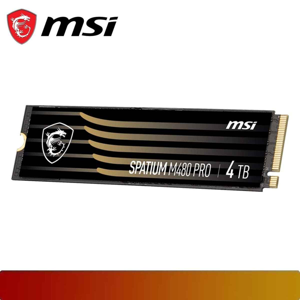 MSI SPATIUM M480 PRO PCIe 4.0 NVMe M.2 4TB