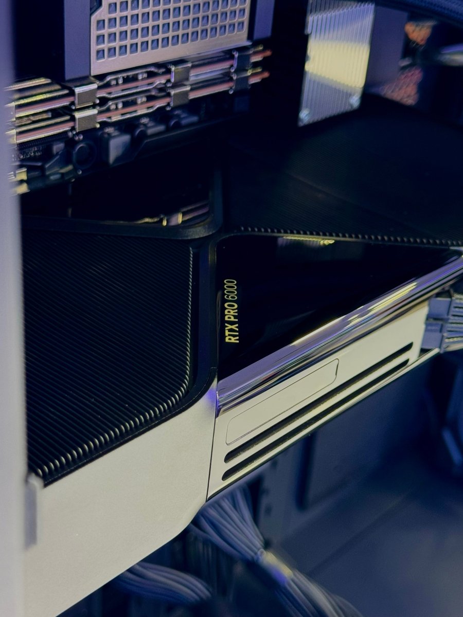 NK AI A50 AI PC & Workstation : AMD Threadripper PRO 9965WX, GeForce RTX PRO 6000 Blackwell 96GB, 128GB, 2TB-5-Nano Komputer