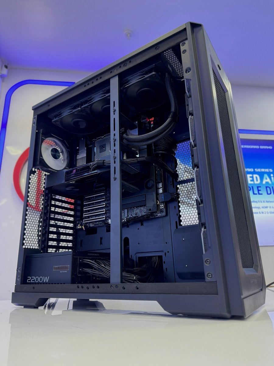 NK AI A50 AI PC & Workstation : AMD Threadripper PRO 9965WX, GeForce RTX PRO 6000 Blackwell 96GB, 128GB, 2TB-9-Nano Komputer