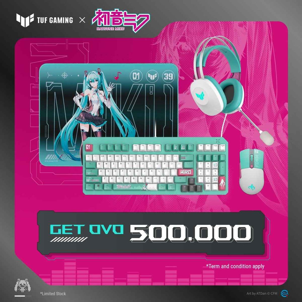 NK Gaming Machine Titan Miku Edition Set