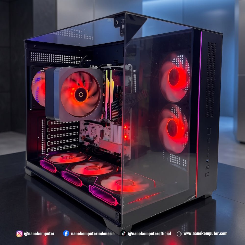 NK GM Casual A50 Gaming PC CR08 : AMD Ryzen 5 8600G, AMD Radeon 760M, 32GB, 1TB-1-Nano Komputer