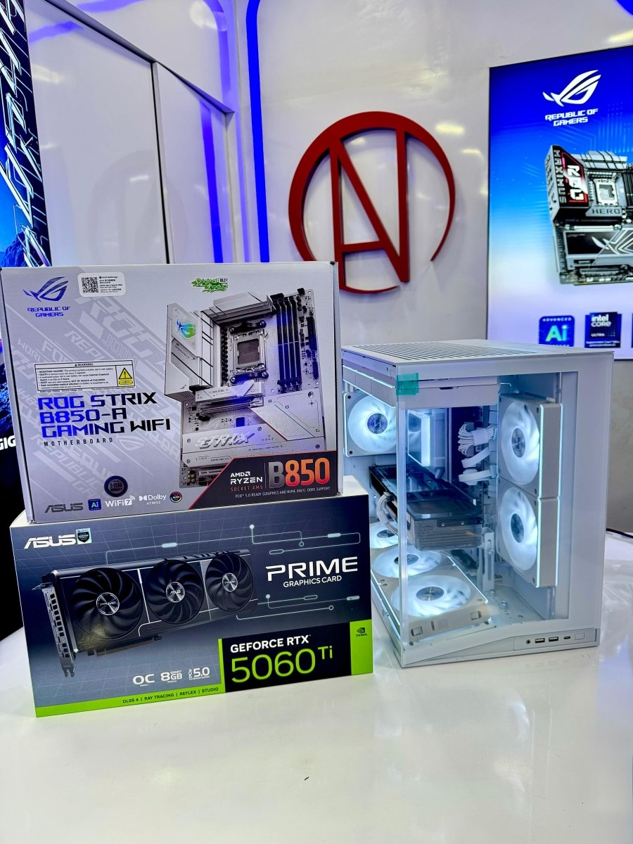 NK GM Casual A50 Gaming PC CR12 : AMD Ryzen 5 9600X, GeForce RTX 5060 Ti, 32GB, 2TB-6-Nano Komputer