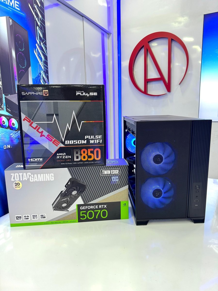 NK GM Moderate A30 Gaming PC CR06 : AMD Ryzen 7 7800X3D, GeForce RTX 5070, 32GB, 1TB-8-Nano Komputer
