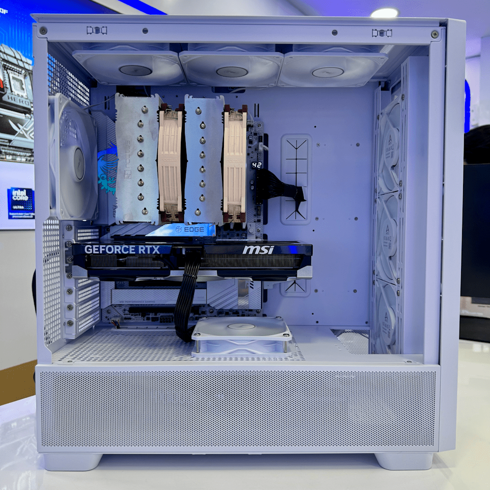 NK GM Moderate A40 Gaming PC CR05 : AMD Ryzen 7 9950X3D, GeForce RTX 5070 Ti, 64GB, 1TB-3-Nano Komputer