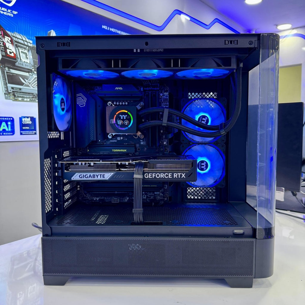 NK GM Serious I40 Gaming PC CR16 : Intel Ultra 9 285K, GeForce RTX 5080, 64GB, 1TB-3-Nano Komputer