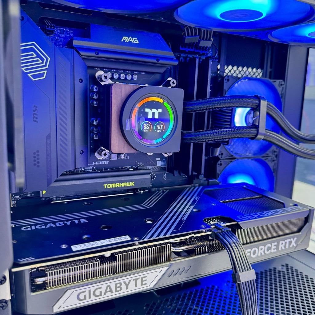 NK GM Serious I40 Gaming PC CR16 : Intel Ultra 9 285K, GeForce RTX 5080, 64GB, 1TB-4-Nano Komputer