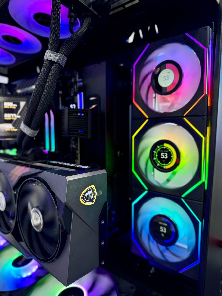NK GM Serious I50 Gaming PC CR17 : Intel Ultra 9 285K, GeForce RTX 5090, 128GB, 4TB-12-Nano Komputer