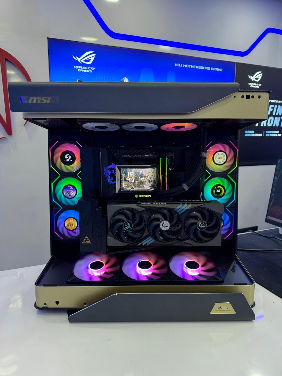 NK GM Serious I50 Gaming PC CR17 : Intel Ultra 9 285K, GeForce RTX 5090, 128GB, 4TB-2-Nano Komputer