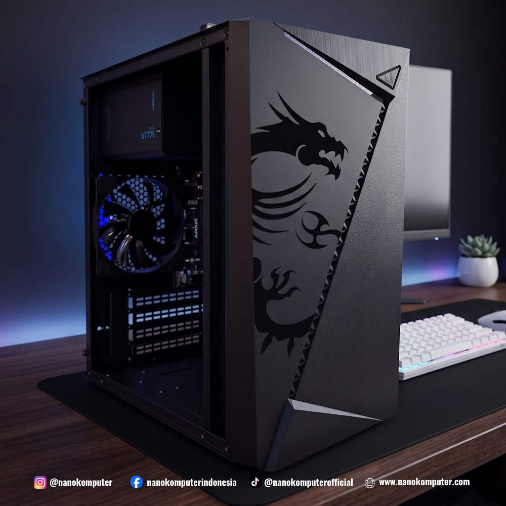 NK Home Office A20 CR01 : AMD Ryzen 5 5600GT, Radeon Vega 7, 16GB, 512GB-1-Nano Komputer