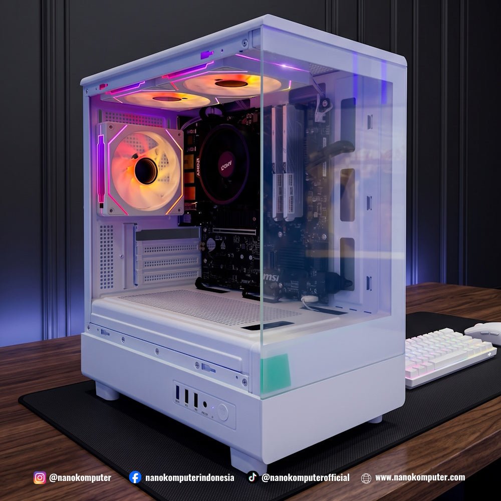 NK Home Office A20 CR02 : AMD Ryzen 5 5600G, Radeon Vega 7, 16GB, 480GB-1-Nano Komputer