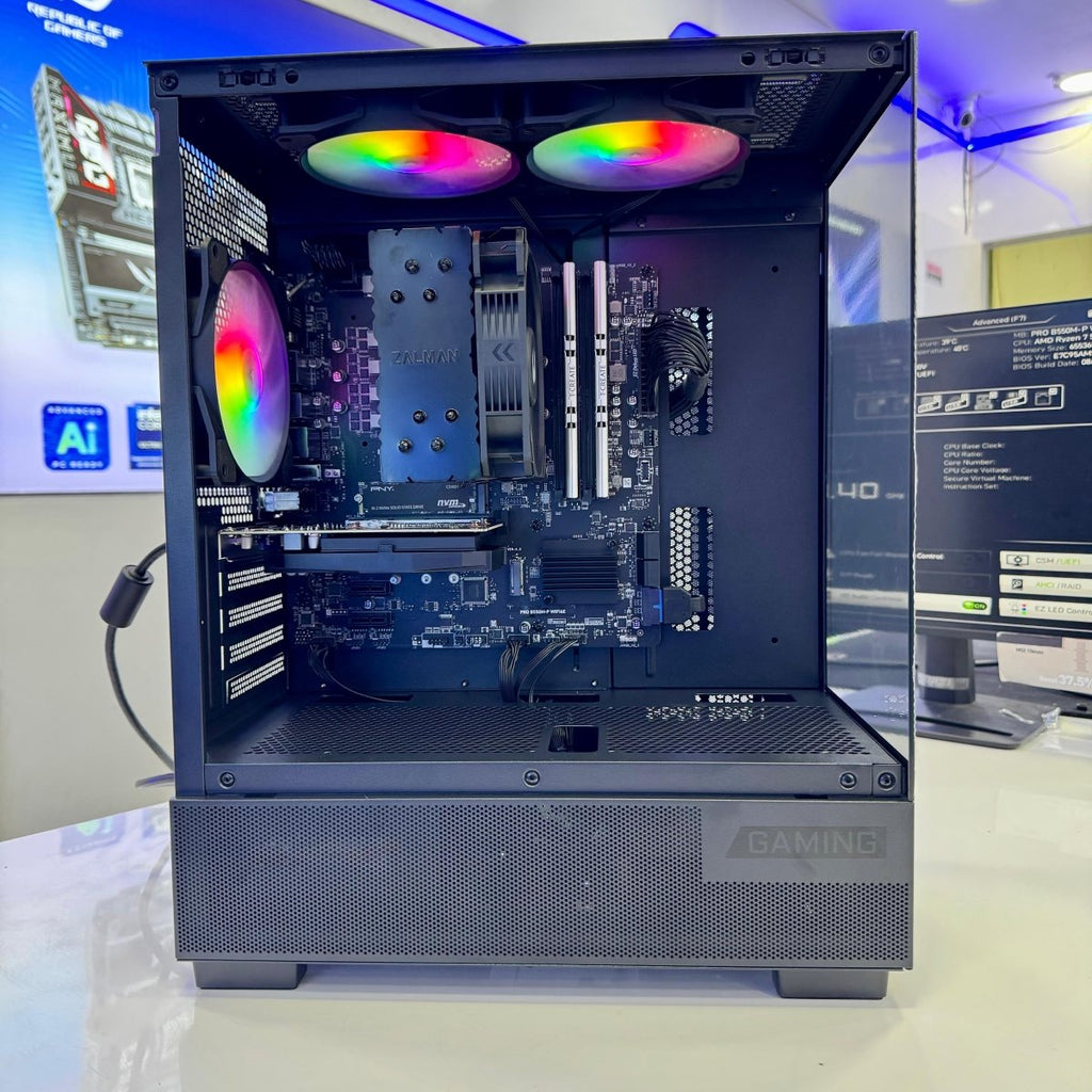 NK Home Office A20 CR04 : AMD Ryzen 5 5600, GeForce GT 1030, 16GB, 1TB-3-Nano Komputer
