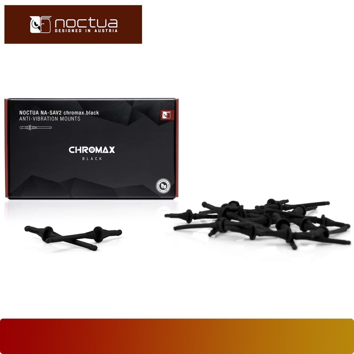 NOCTUA NA - SAV2 chromax.black - 1 - Nano Komputer