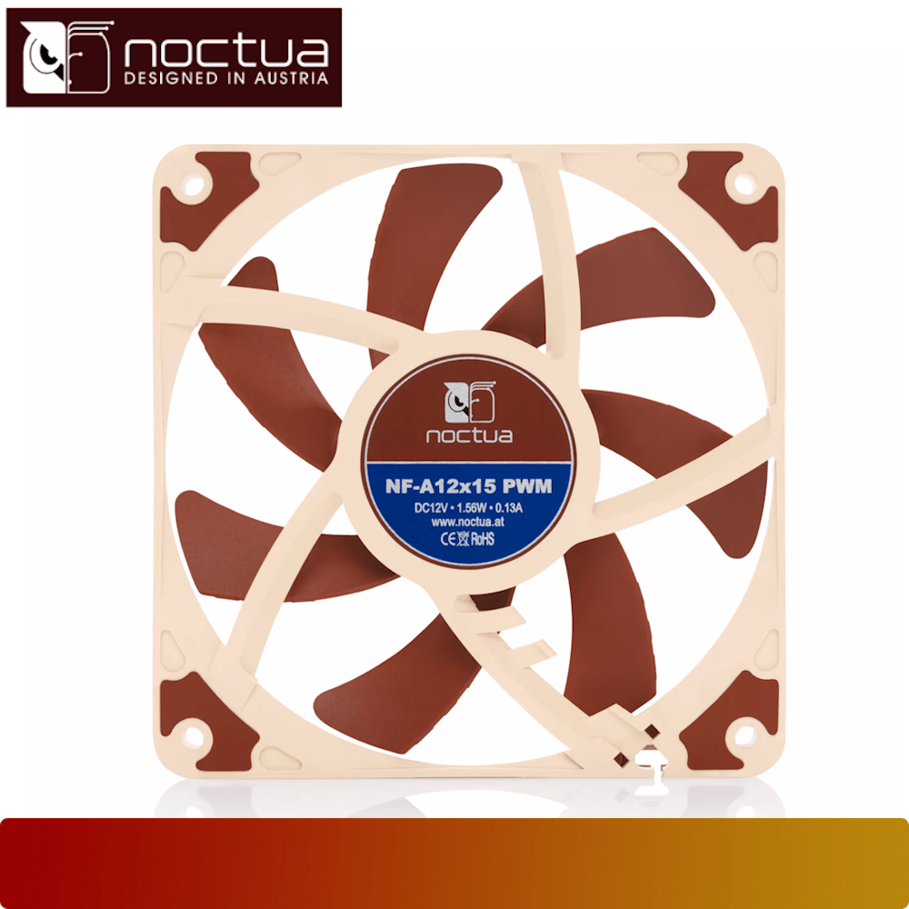 NOCTUA NF - A12x15 PWM - 3 - Nano Komputer