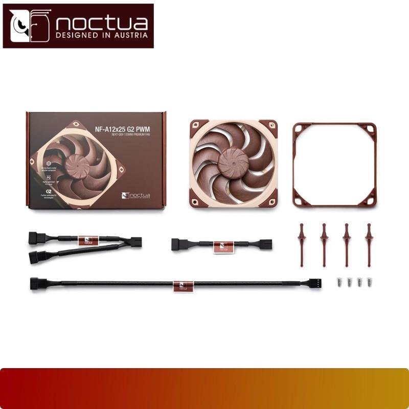 NOCTUA NF - A12x25 G2 PWM - 4 - Nano Komputer