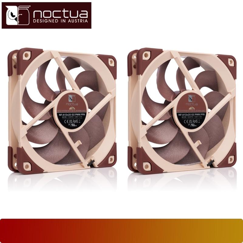 NOCTUA NF - A12x25 G2 PWM Sx2 - PP - 2 - Nano Komputer