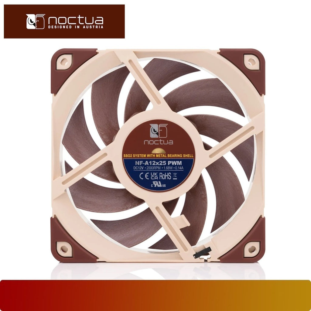 NOCTUA NF - A12x25 PWM - 2 - Nano Komputer