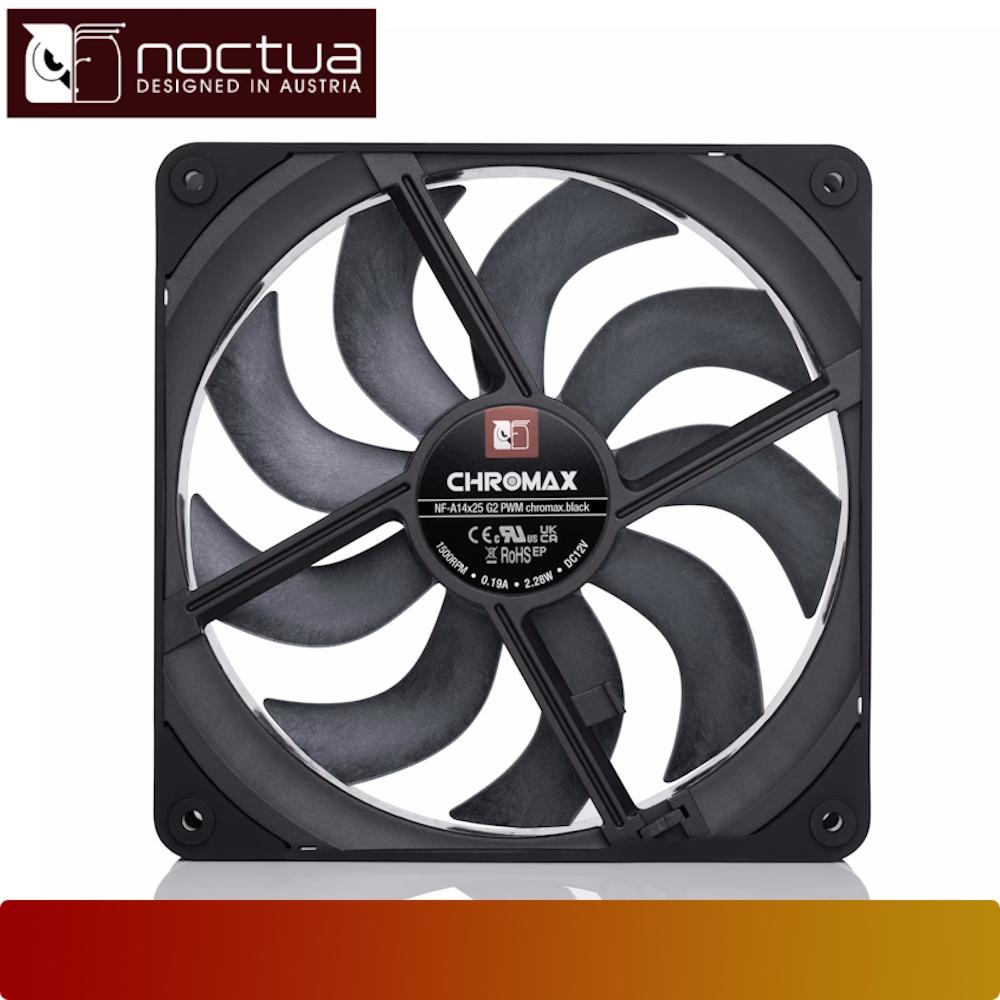 NOCTUA NF - A14x25 G2 PWM chromax.black - 2 - Nano Komputer