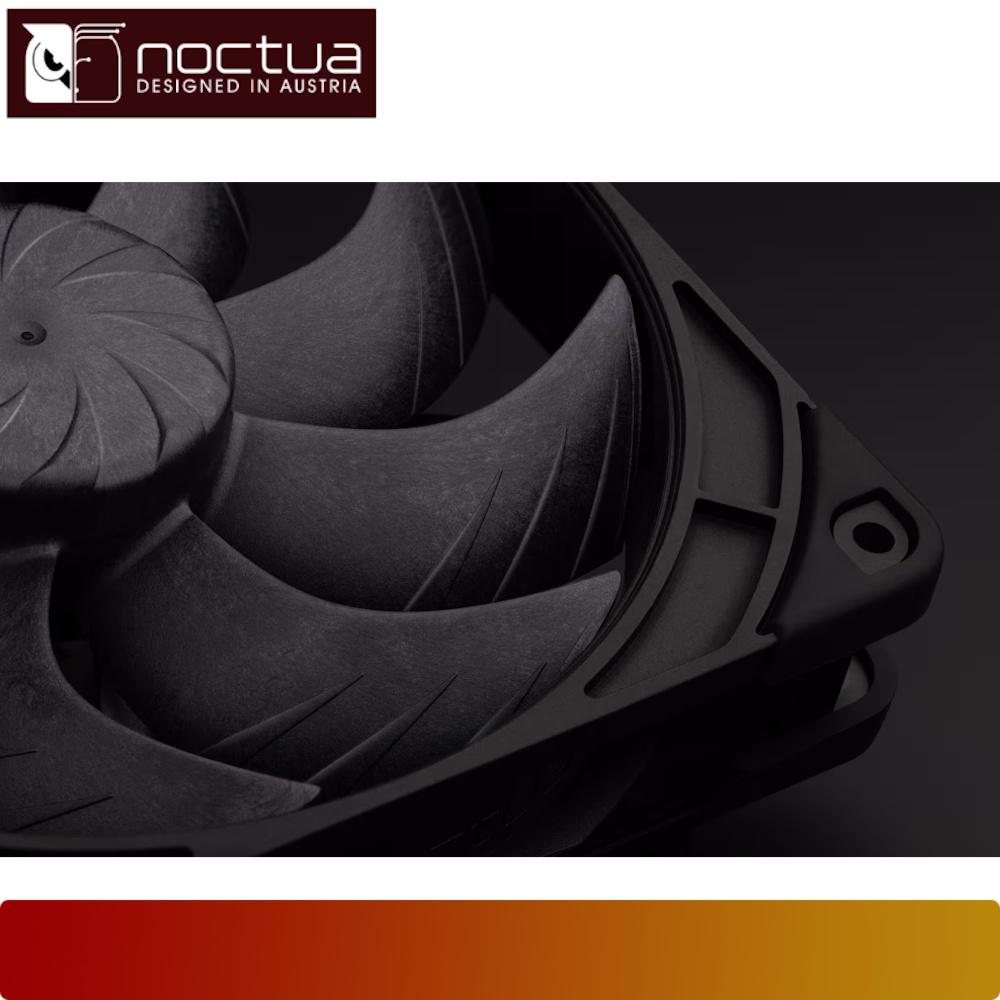 NOCTUA NF - A14x25 G2 PWM Sx2 - PP chromax.black - 6 - Nano Komputer