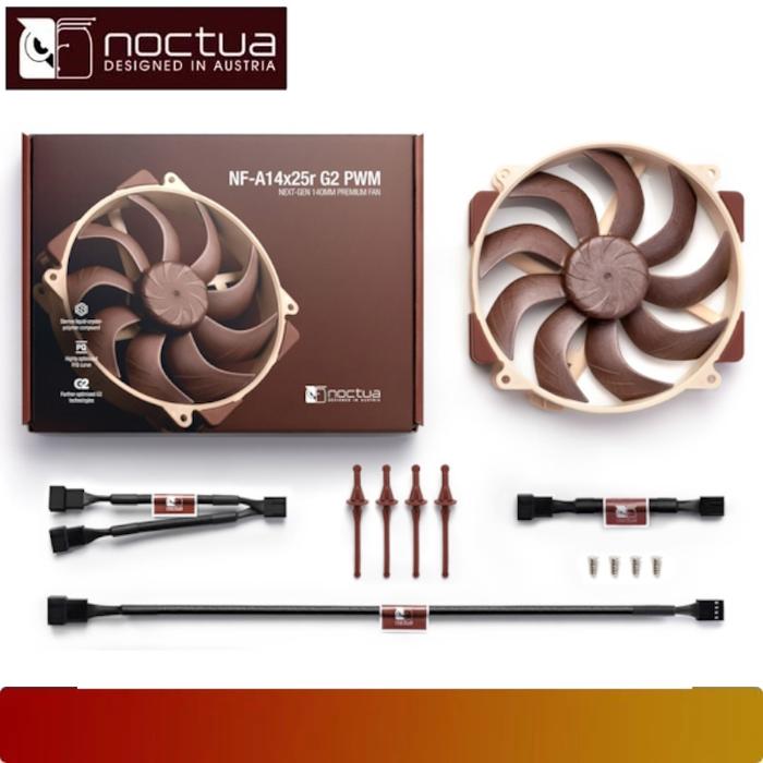 NOCTUA NF - A14x25r G2 PWM - 4 - Nano Komputer