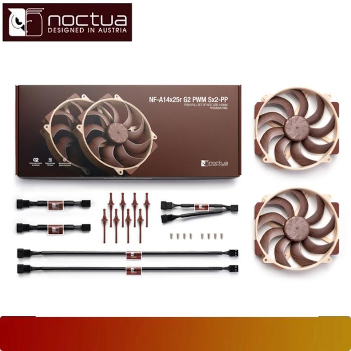 NOCTUA NF - A14x25r G2 PWM Sx2 - PP - 4 - Nano Komputer