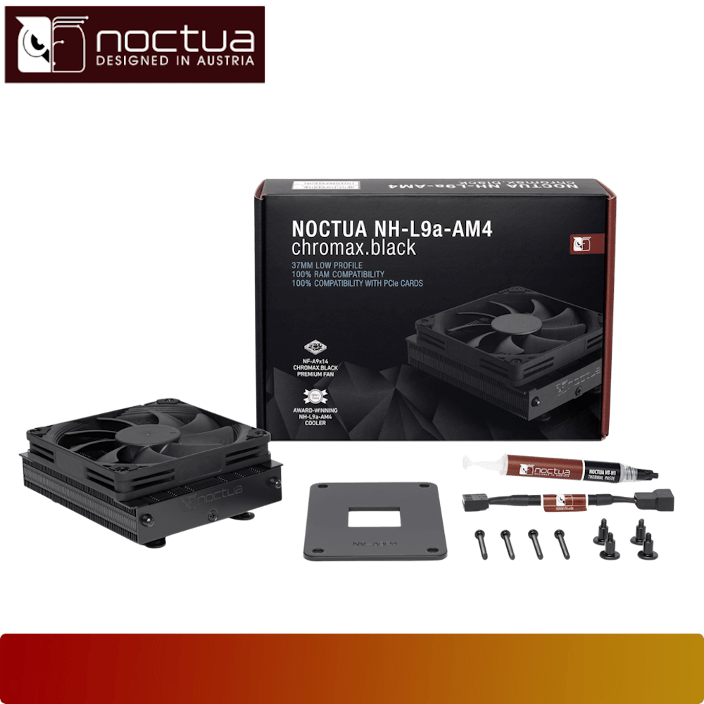 NOCTUA NH - L9a - AM4 chromax.black - 4 - Nano Komputer