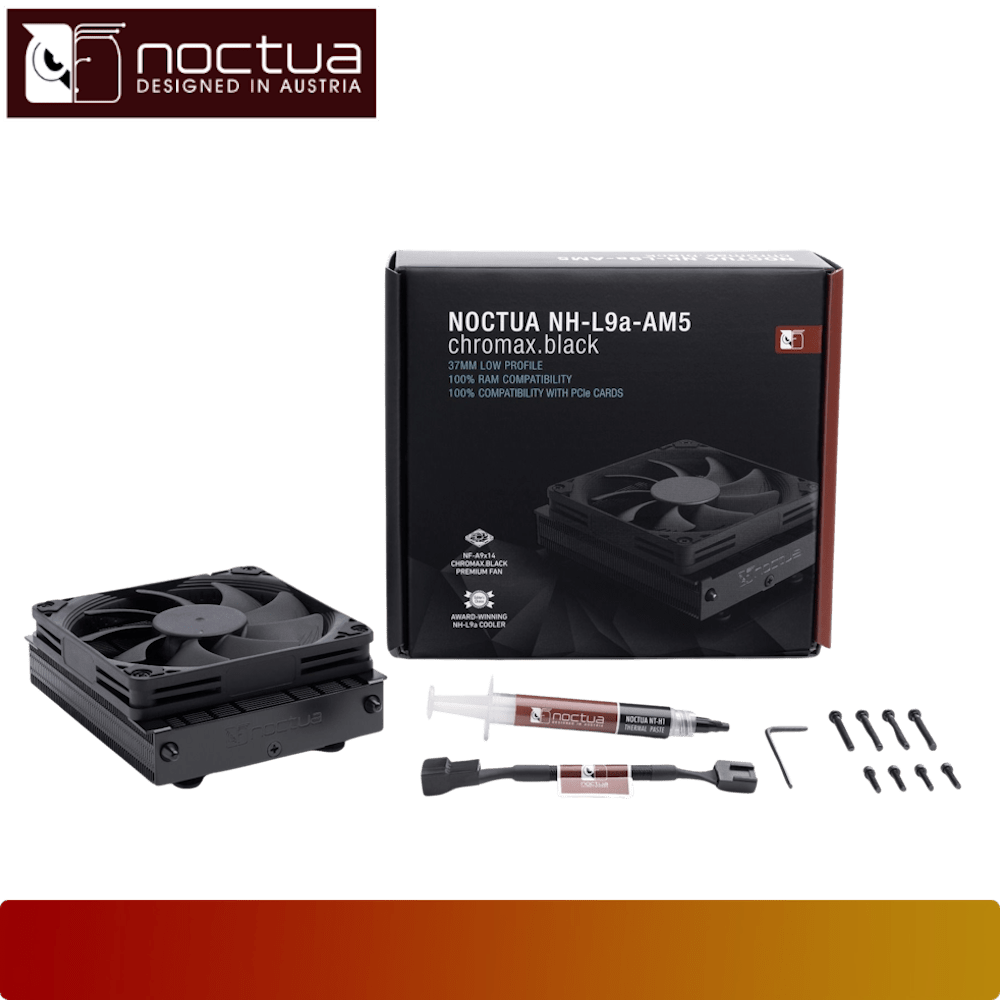 NOCTUA NH - L9a - AM5 chromax.black - 4 - Nano Komputer