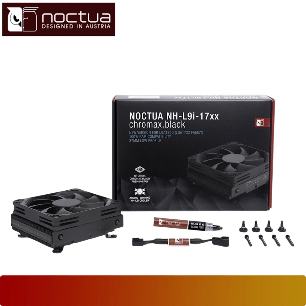 NOCTUA NH - L9i - 17XX chromax.black - 4 - Nano Komputer