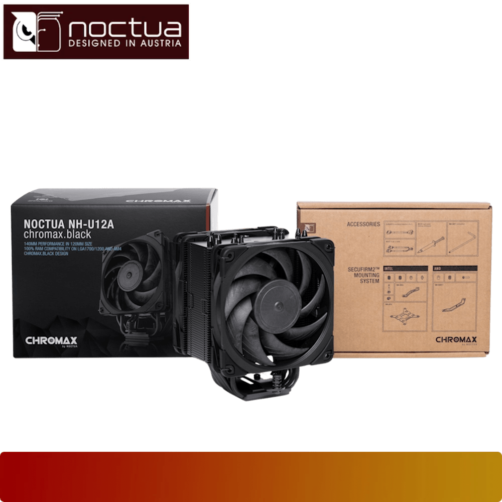 NOCTUA NH - U12A chromax.black - 4 - Nano Komputer