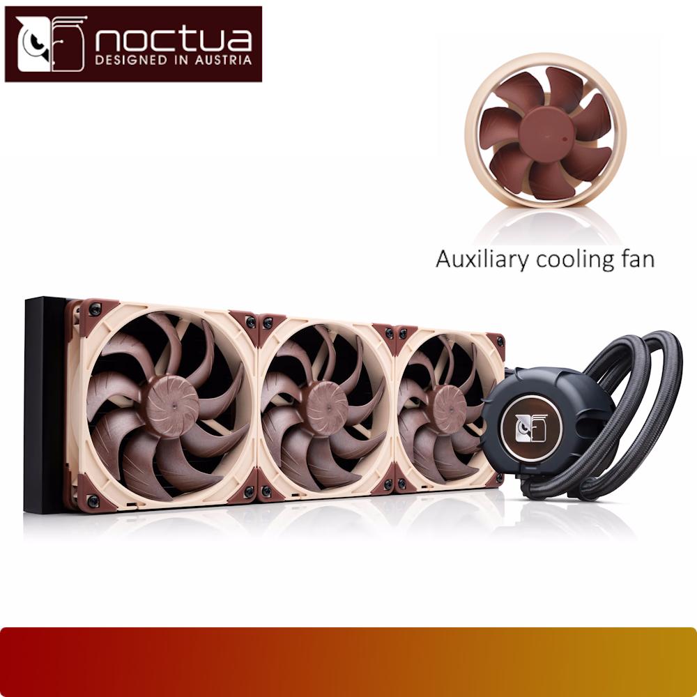NOCTUA NL-LC1-42 with NL-ACF1 Auxiliary cooling fan-1-Nano Komputer