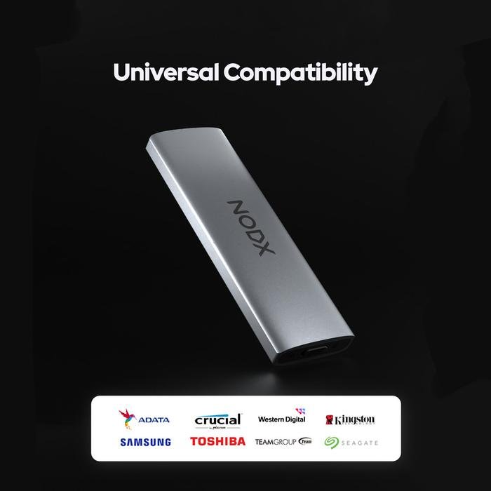 NODX Xpand Plus N1 M.2 NVMe SSD Enclosure - 6 - Nano Komputer