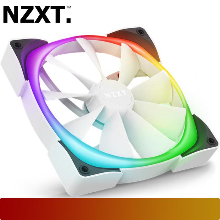 NZXT Aer RGB 2 140mm Twin Starter Pack White - 2 - Nano Komputer
