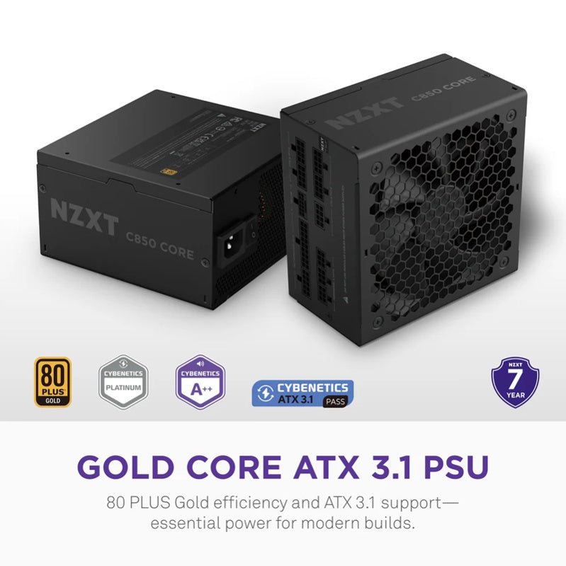 NZXT C850 Gold Core-3-Nano Komputer