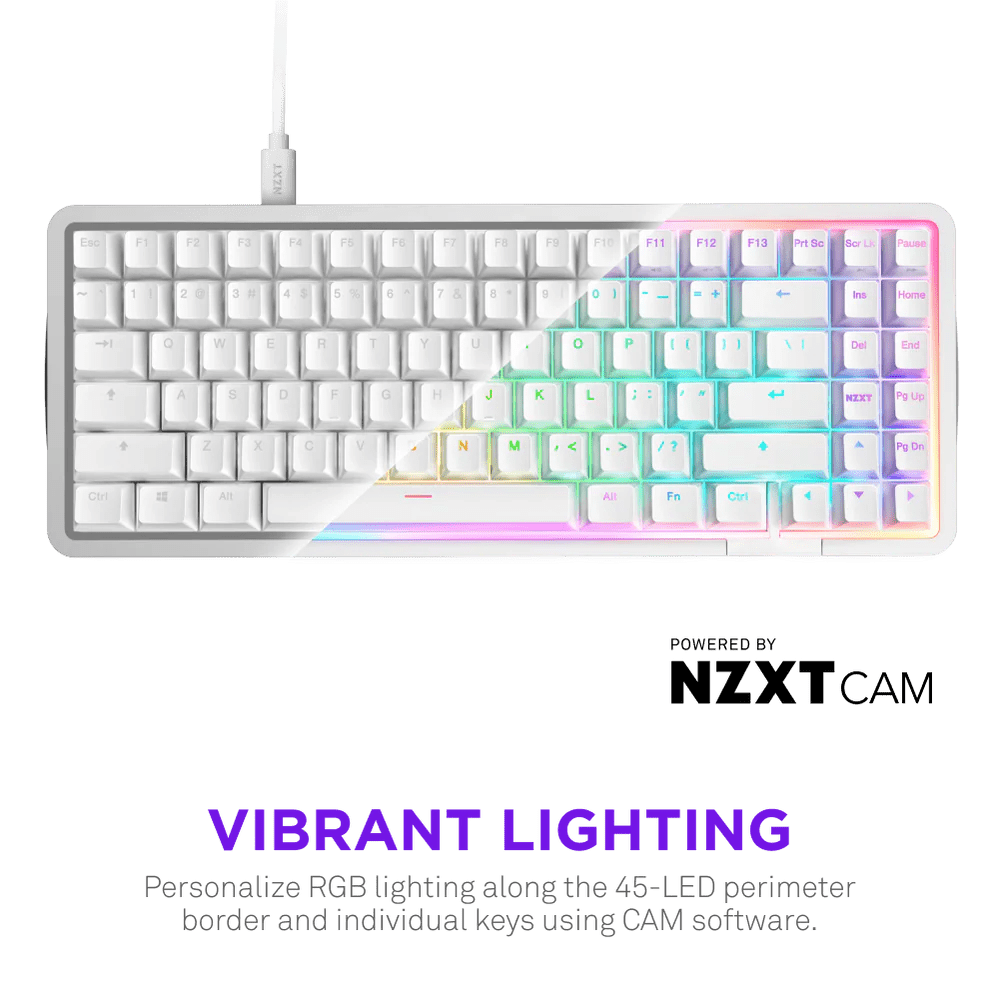 NZXT Function Elite MiniTKL Keyboard - 8 - Nano Komputer