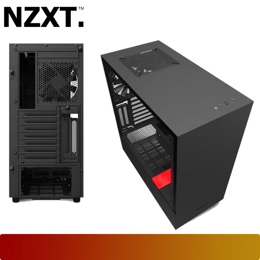 NZXT H510i Matte Black/Red - 3 - Nano Komputer