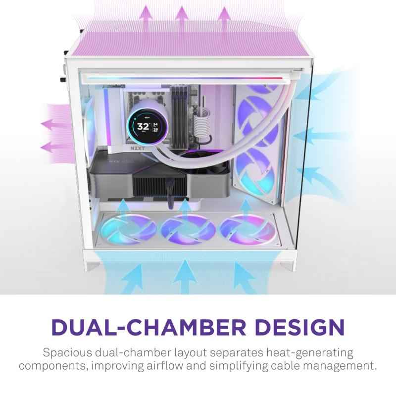 NZXT H9 Flow RGB - 7 - Nano Komputer