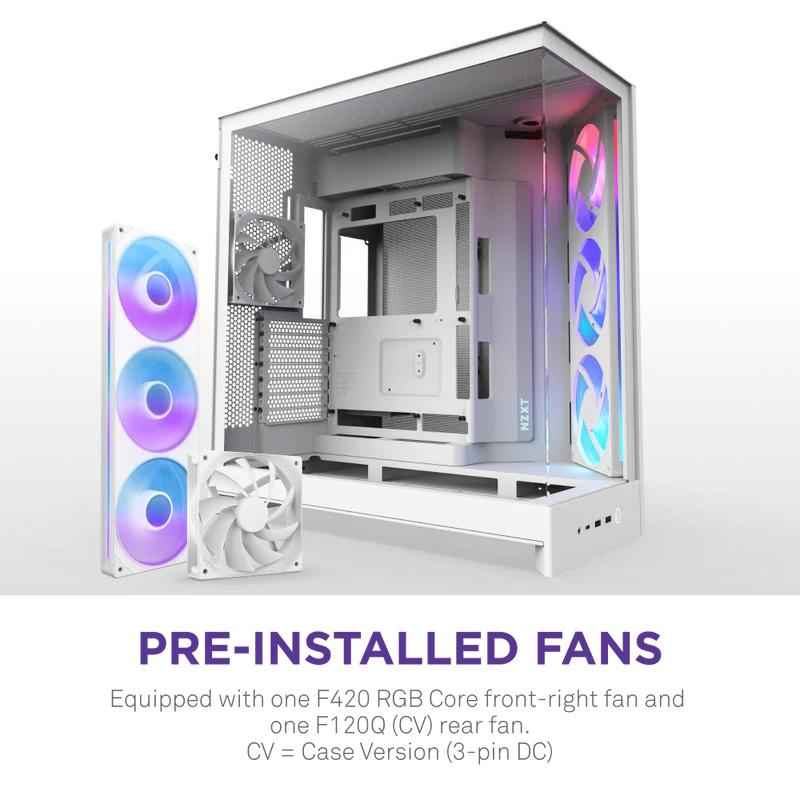 NZXT H9 Flow RGB - 3 - Nano Komputer