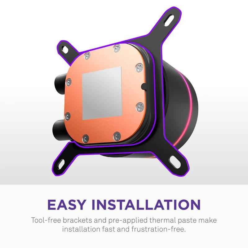 NZXT Kraken Core 360 RGB - 4 - Nano Komputer