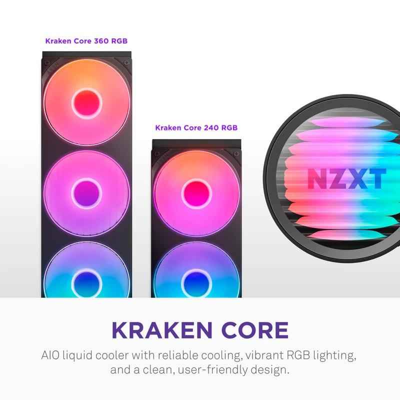 NZXT Kraken Core 360 RGB - 2 - Nano Komputer