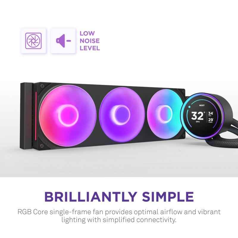NZXT Kraken Elite 420 RGB - 6 - Nano Komputer