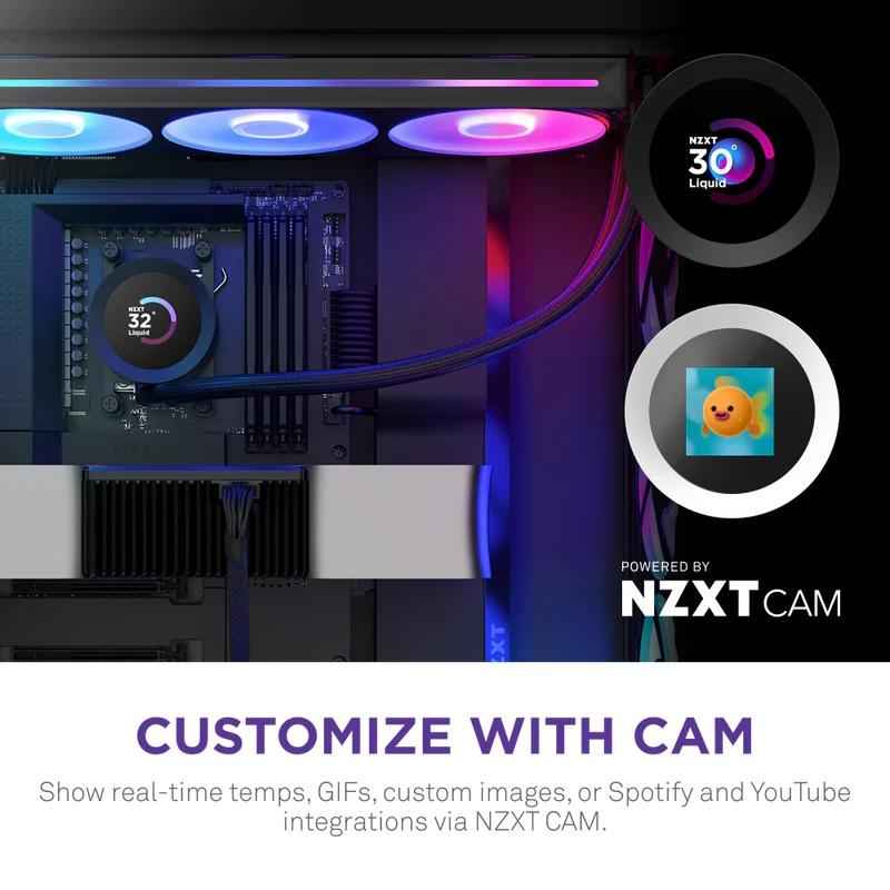 NZXT Kraken Plus 360 RGB - 4 - Nano Komputer
