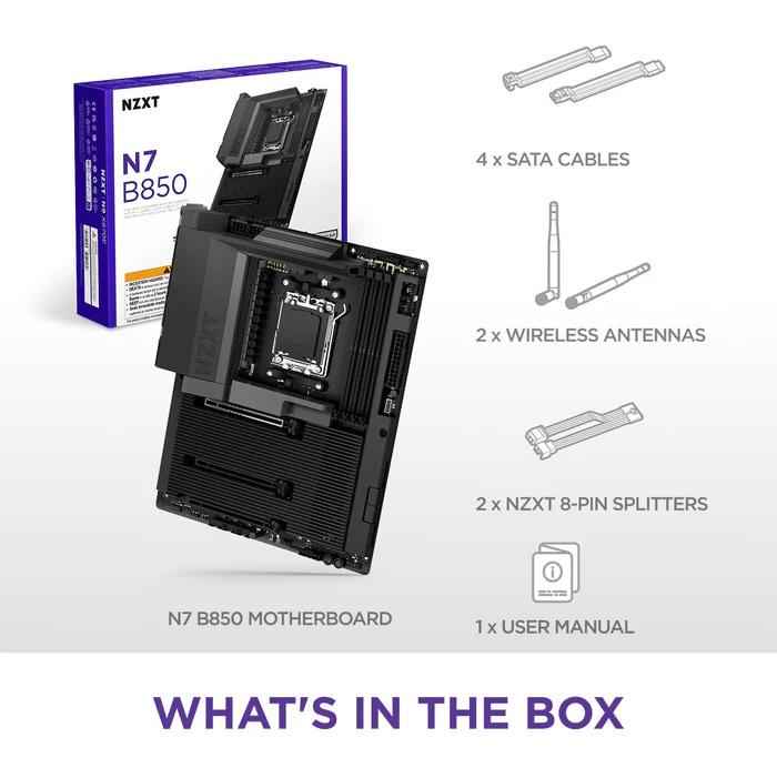 NZXT N7 B850 - 4 - Nano Komputer