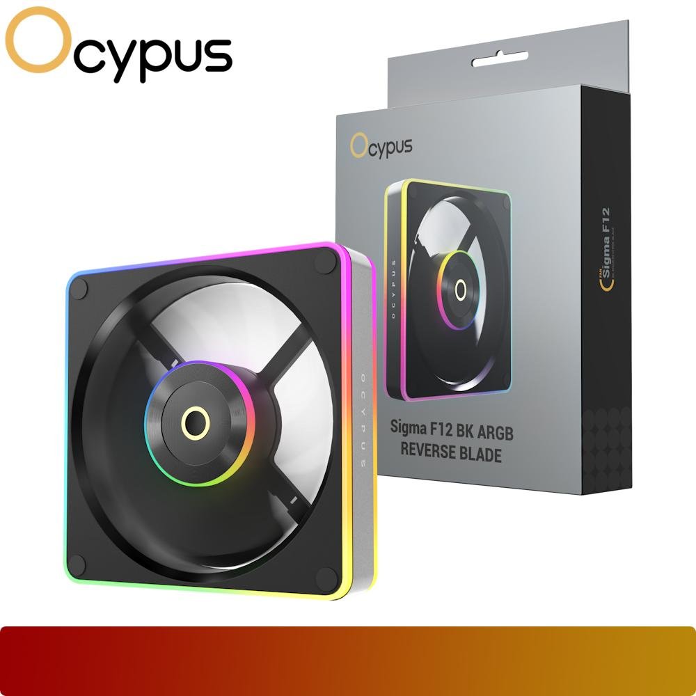 OCYPUS Sigma F12 ARGB REVERSE BLADE-8-Nano Komputer