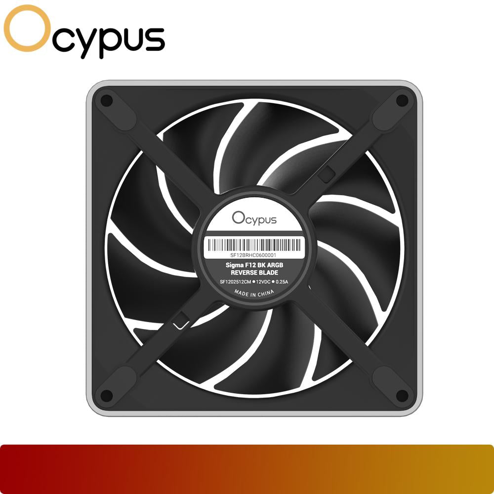 OCYPUS Sigma F12 ARGB REVERSE BLADE-4-Nano Komputer