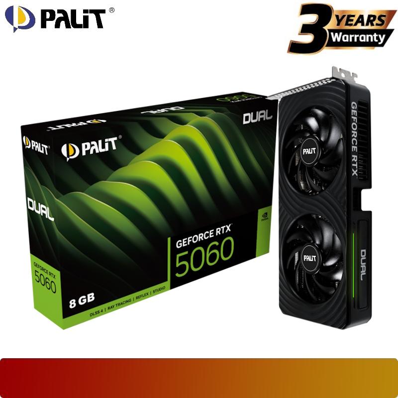 PALIT GeForce RTX 5060 Dual 8GB GDDR7 - 1 - Nano Komputer