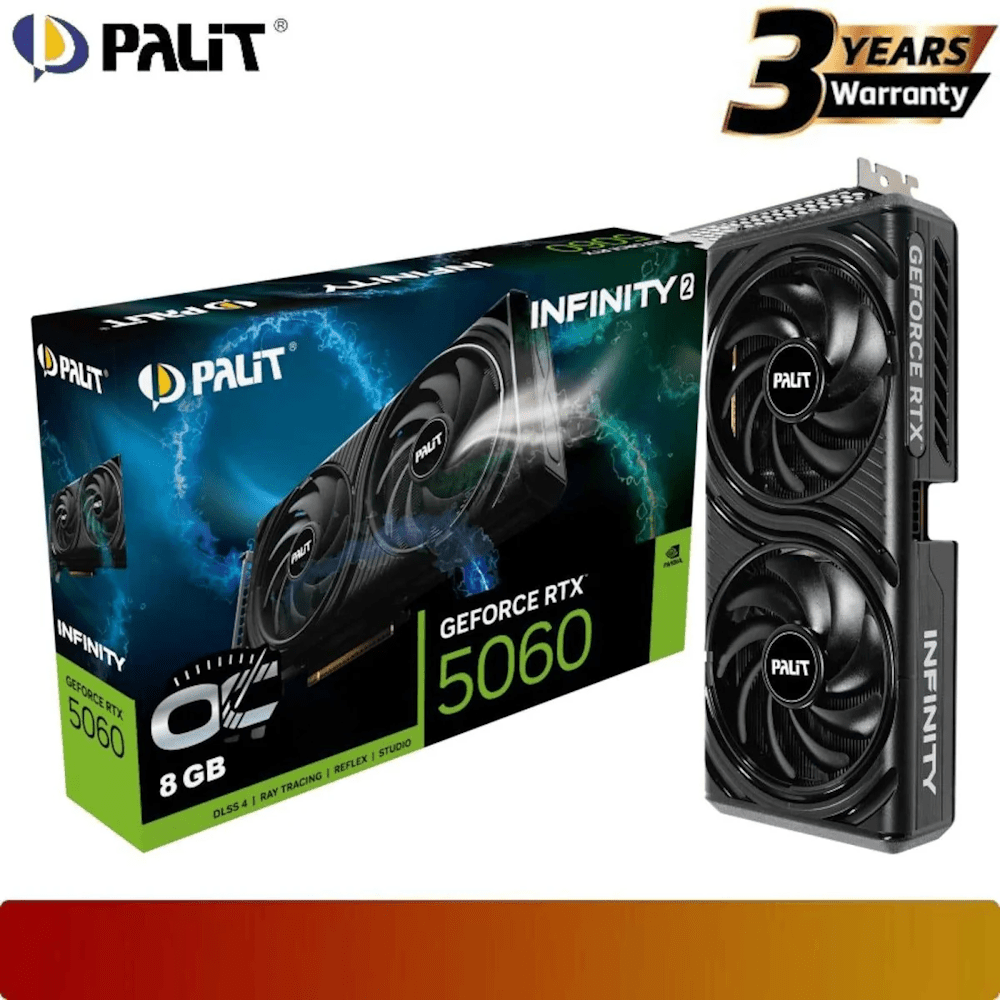 PALIT GeForce RTX 5060 Infinity 2 OC 8GB GDDR7-1-Nano Komputer