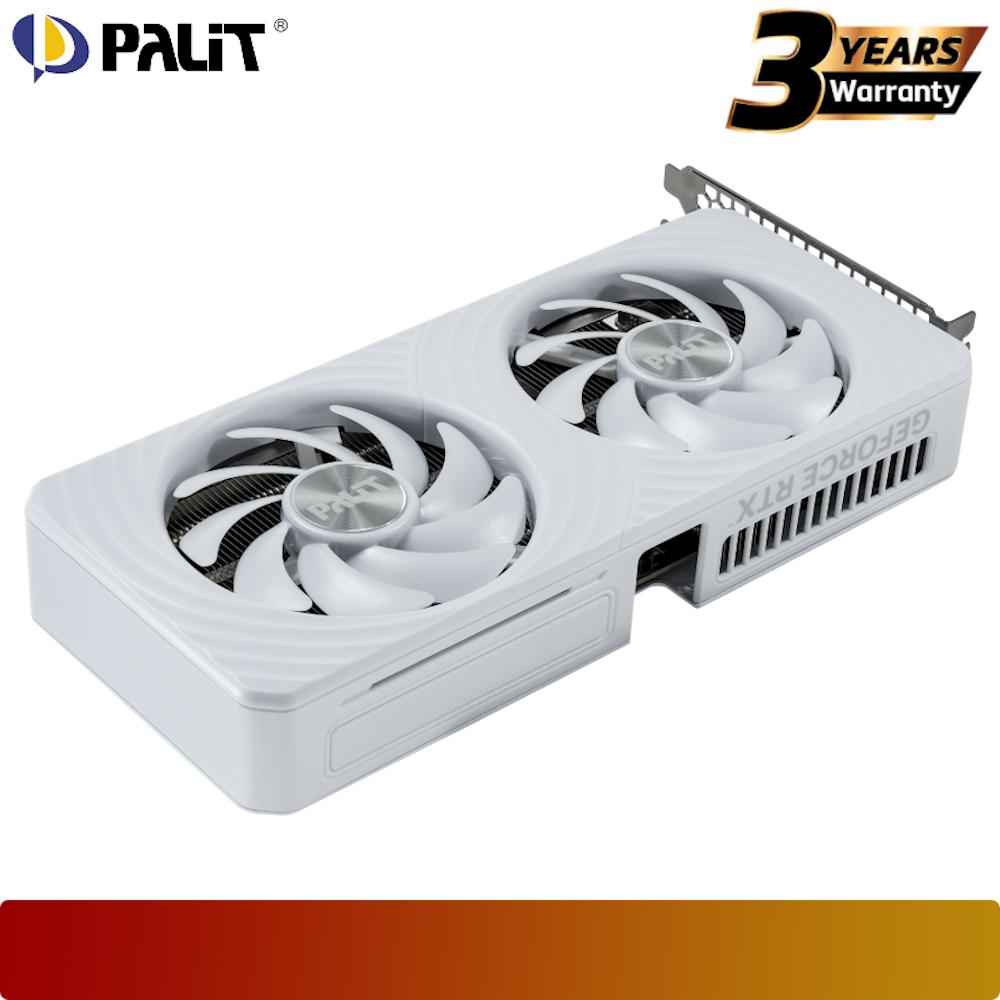 PALIT GeForce RTX 5060 Ti White OC 16GB GDDR7 - 4 - Nano Komputer