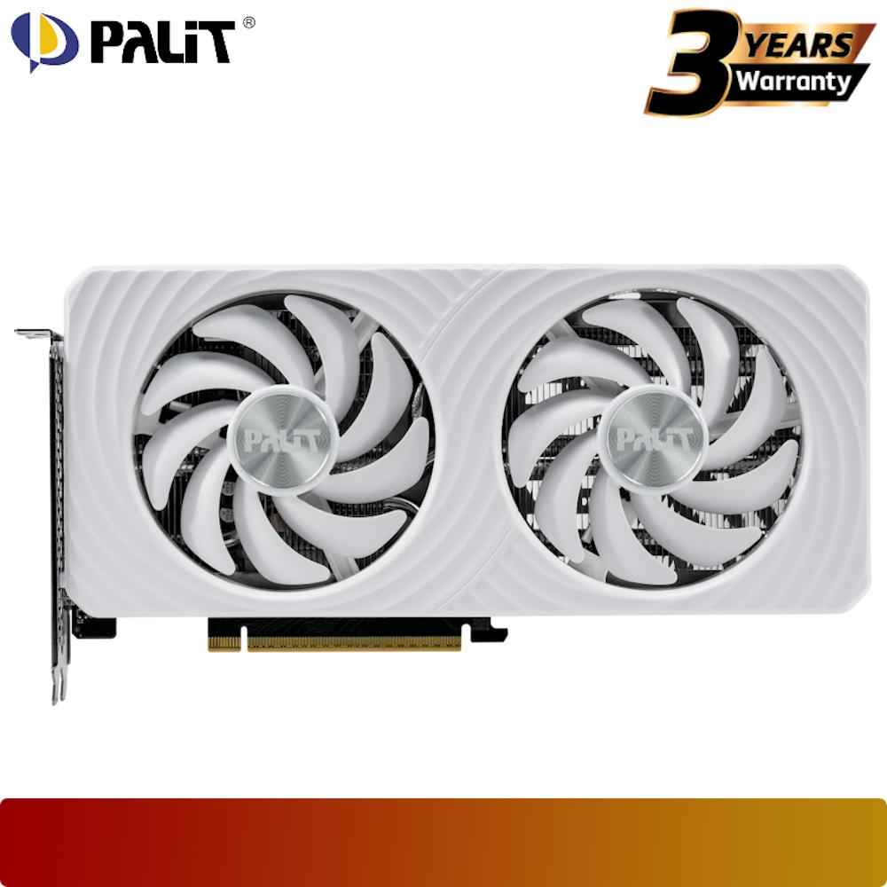 PALIT GeForce RTX 5060 Ti White OC 8GB GDDR7 - 2 - Nano Komputer
